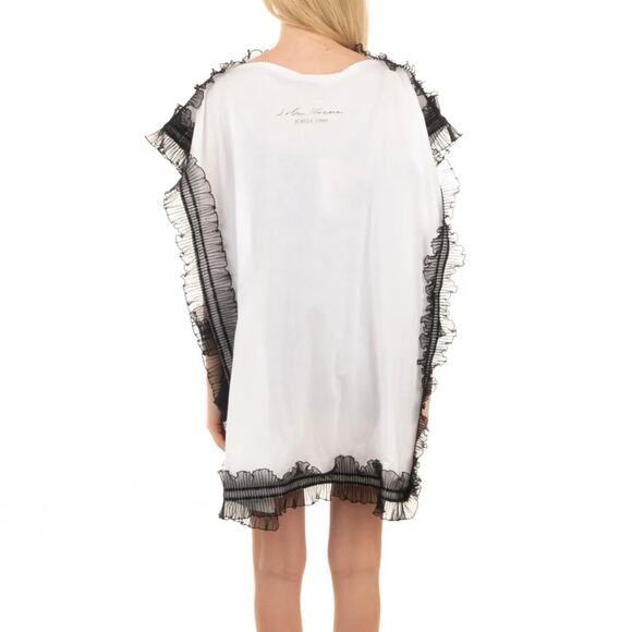 Christopher Kane Runway Overlay Tunic Dress Ruffle Tulle Joelle Medium - Picture 5 of 11